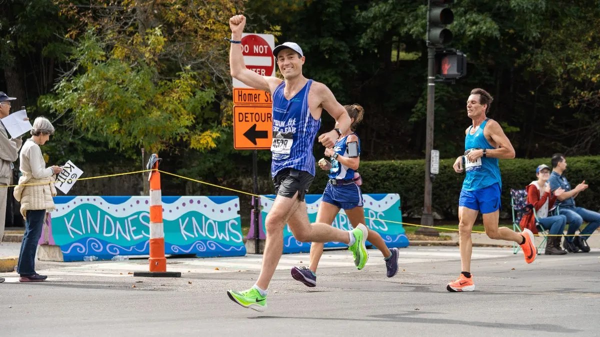 Boston Marathon Mile 19